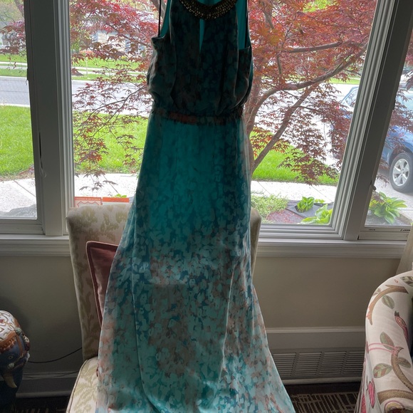 Women’s Vince Camuto Long Dress Sz 6 - Picture 6 of 7